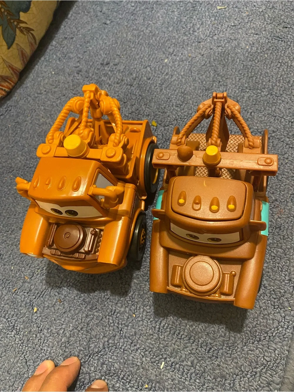 Orange Kids Construction Tug Truck Toy - Durable Play Vehicle